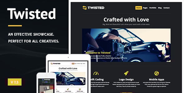 Twisted - Showcase WordPress Theme Logo